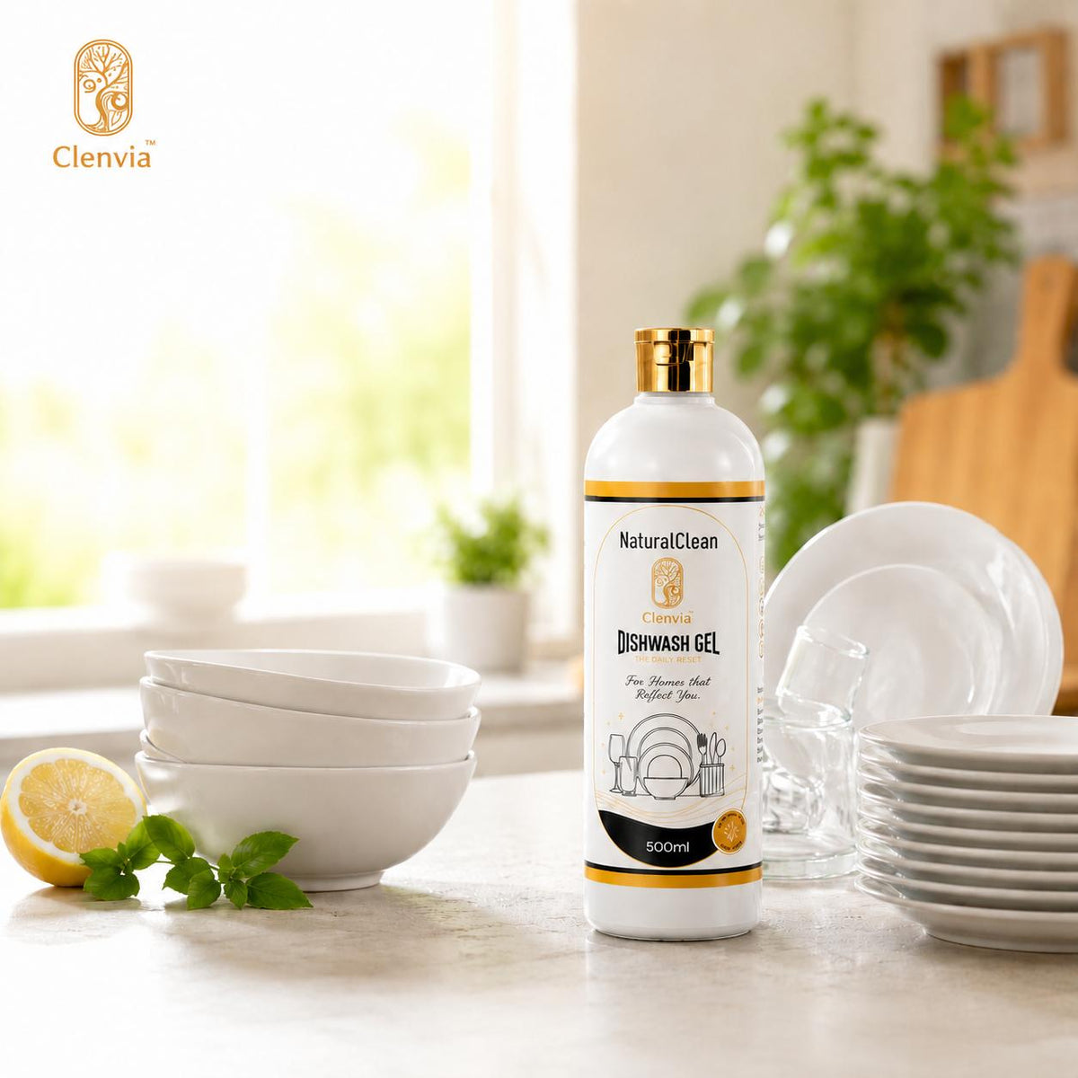 Clenvia Dishwash Gel - The Daily Reset